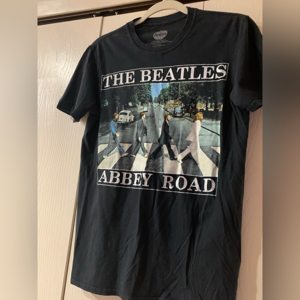 The Beatles Abbey Road Black Tee